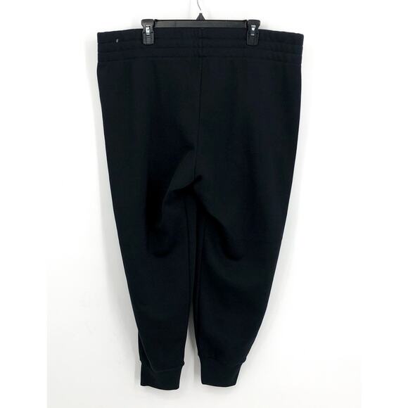 UNDER ARMOUR Women's Training Rival Fleece Joggers 1X Black Drawstring NWOT - Picture 7 of 14